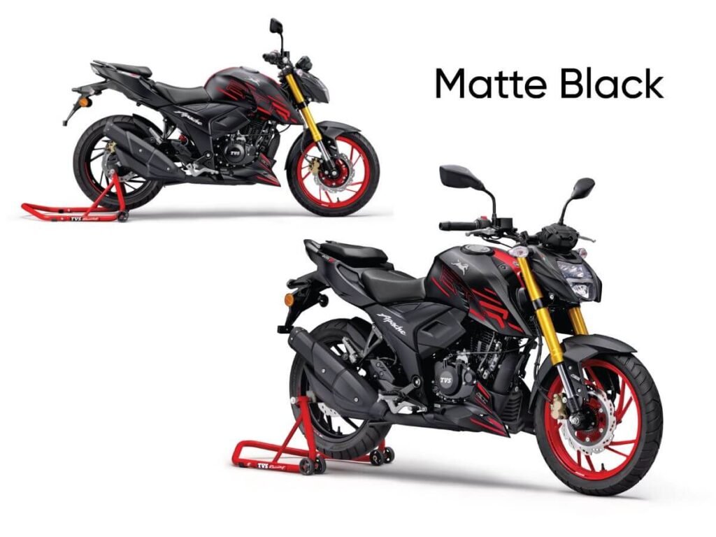 Pulsar NS200 rival TVS Apache RTR 200 4V