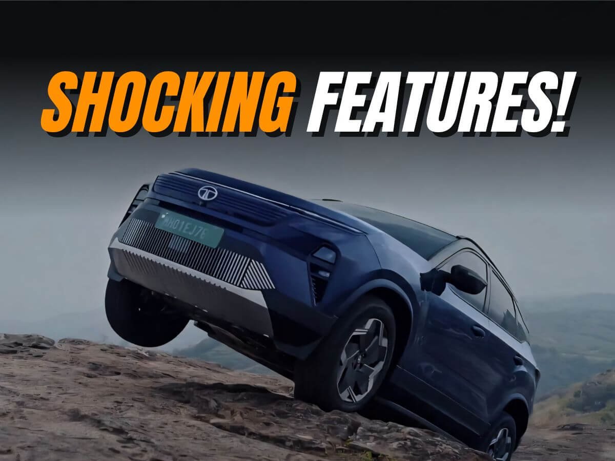 Tata Harrier EV shocking features