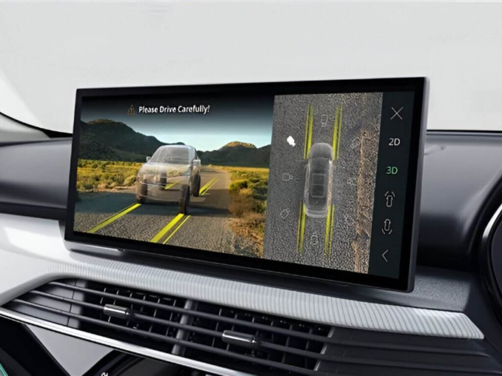 Tata Harrier EV features Transparent Mode