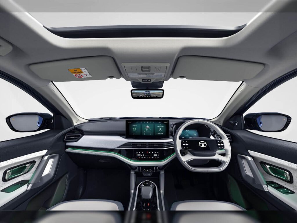 Tata Harrier EV interiors